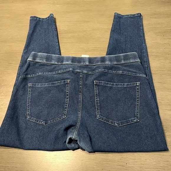 Nordstorm Womens Blue Denim Pull on Elastic‎ Waist Jeggings Size Small - Picture 10 of 11